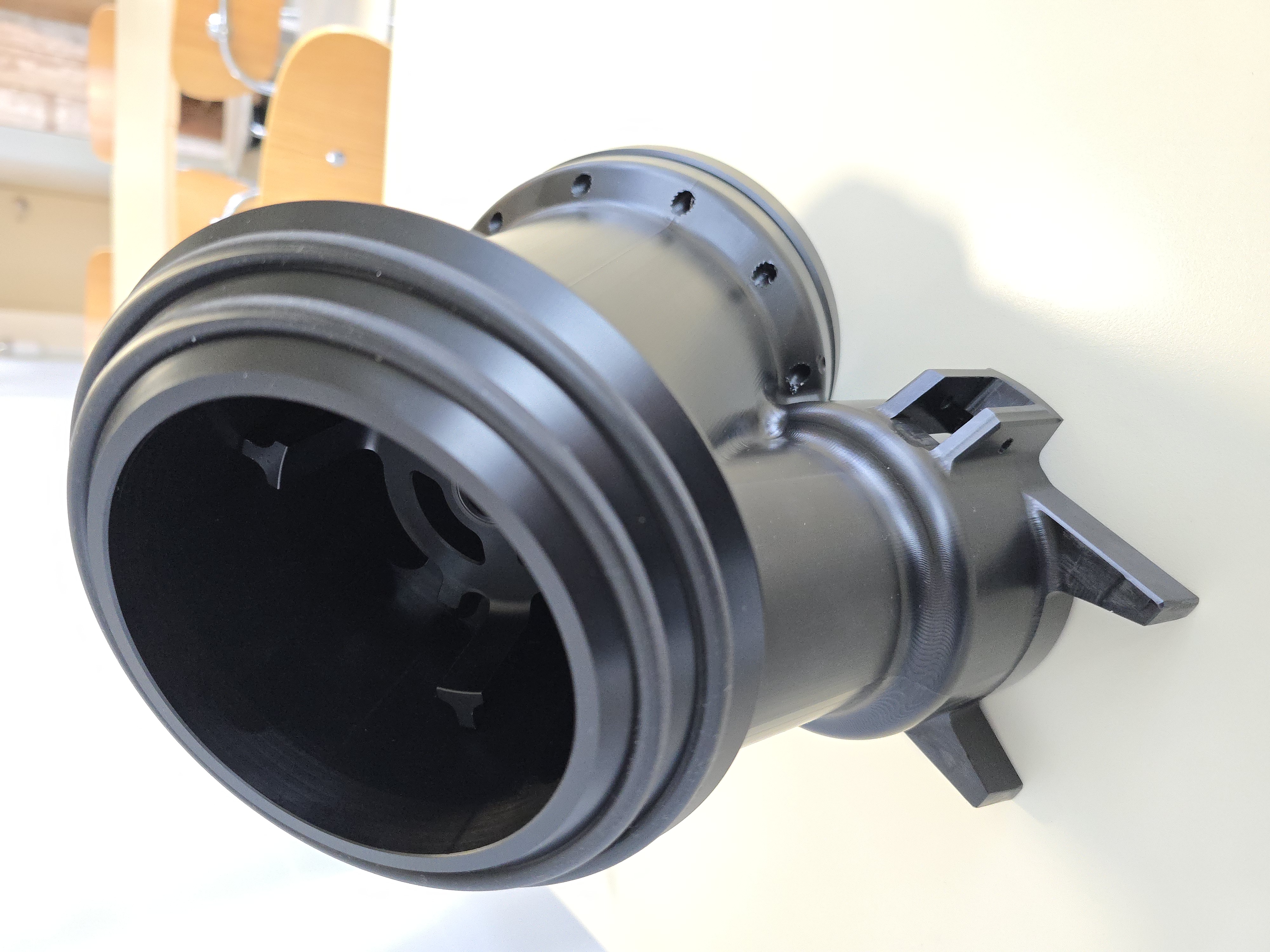 TankFlexi adapter assembly, close-up photograph